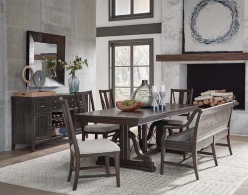 6-Piece Dining Set w/ Bench