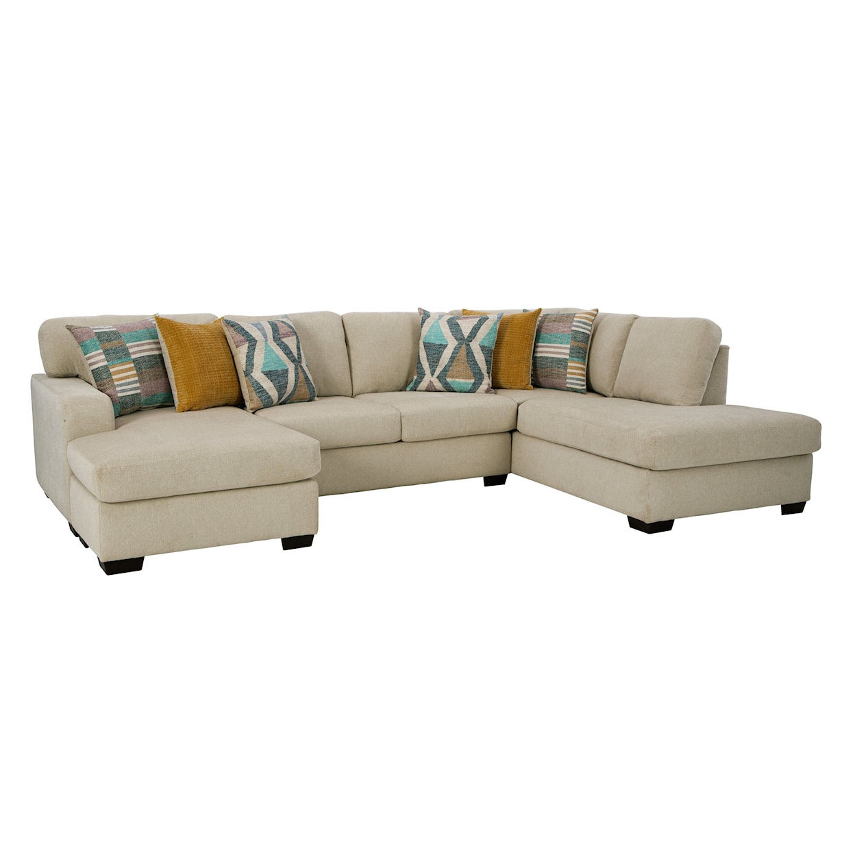 Behold Home BH1671 Gracie Sectional Sofa