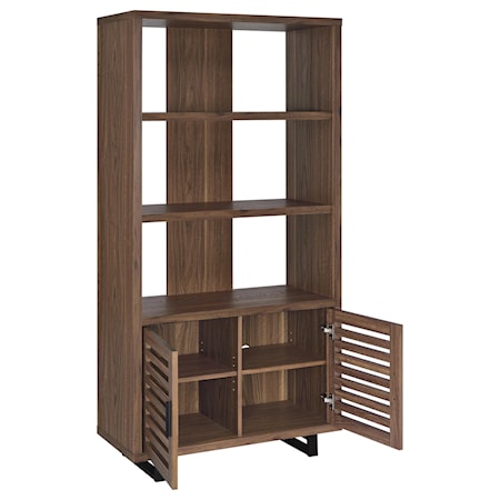 3-shelf Cabinet Bookcase