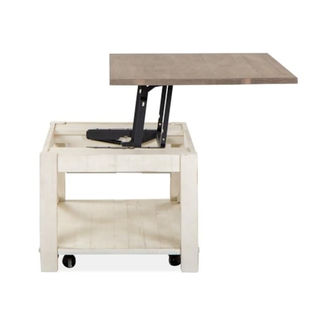 Lift Top Storage Cocktail Table