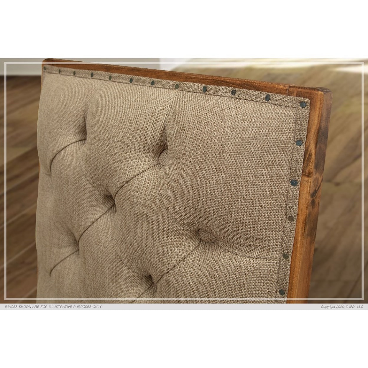 International Furniture Direct Marquez Tufted Chair