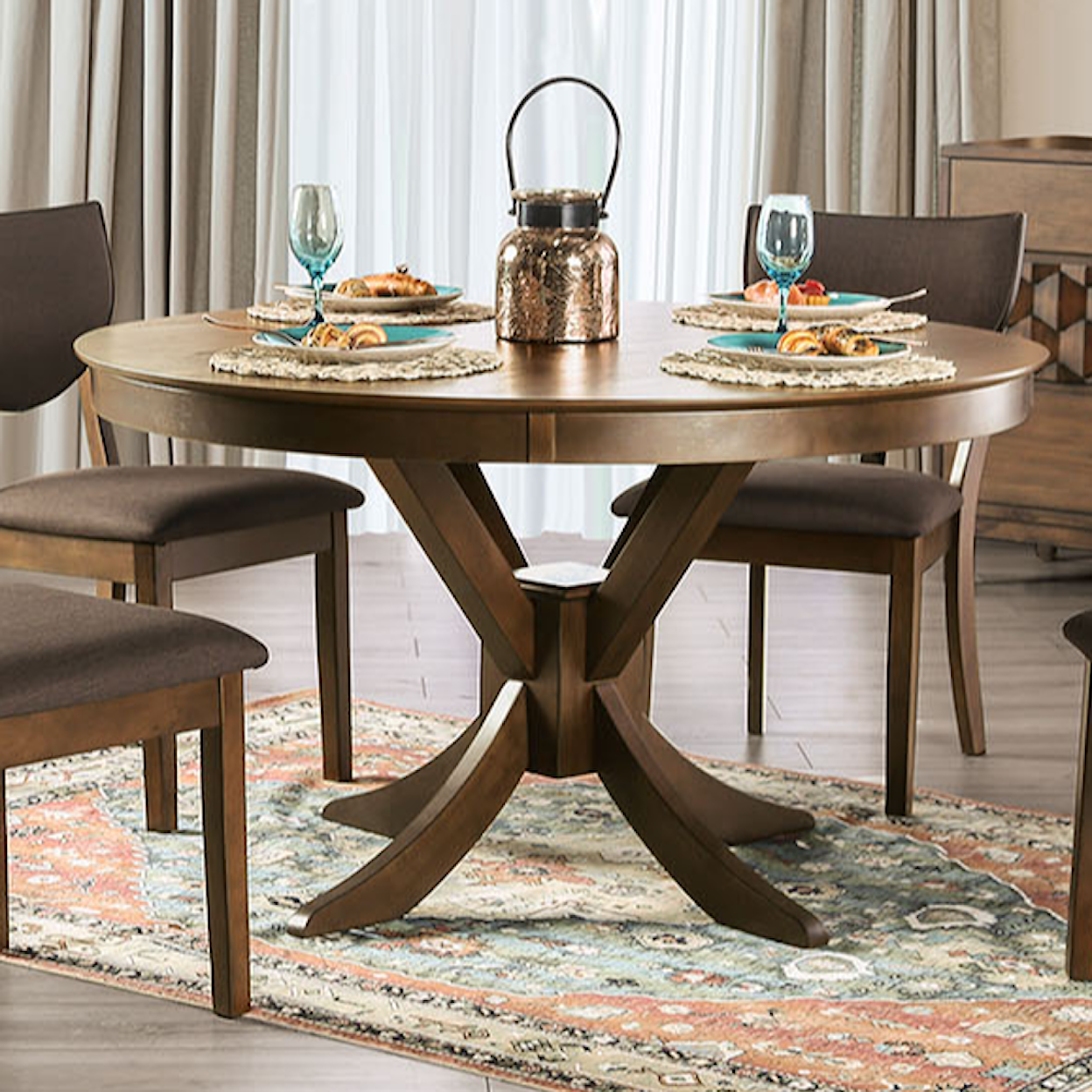 Furniture of America Marina Dining Table
