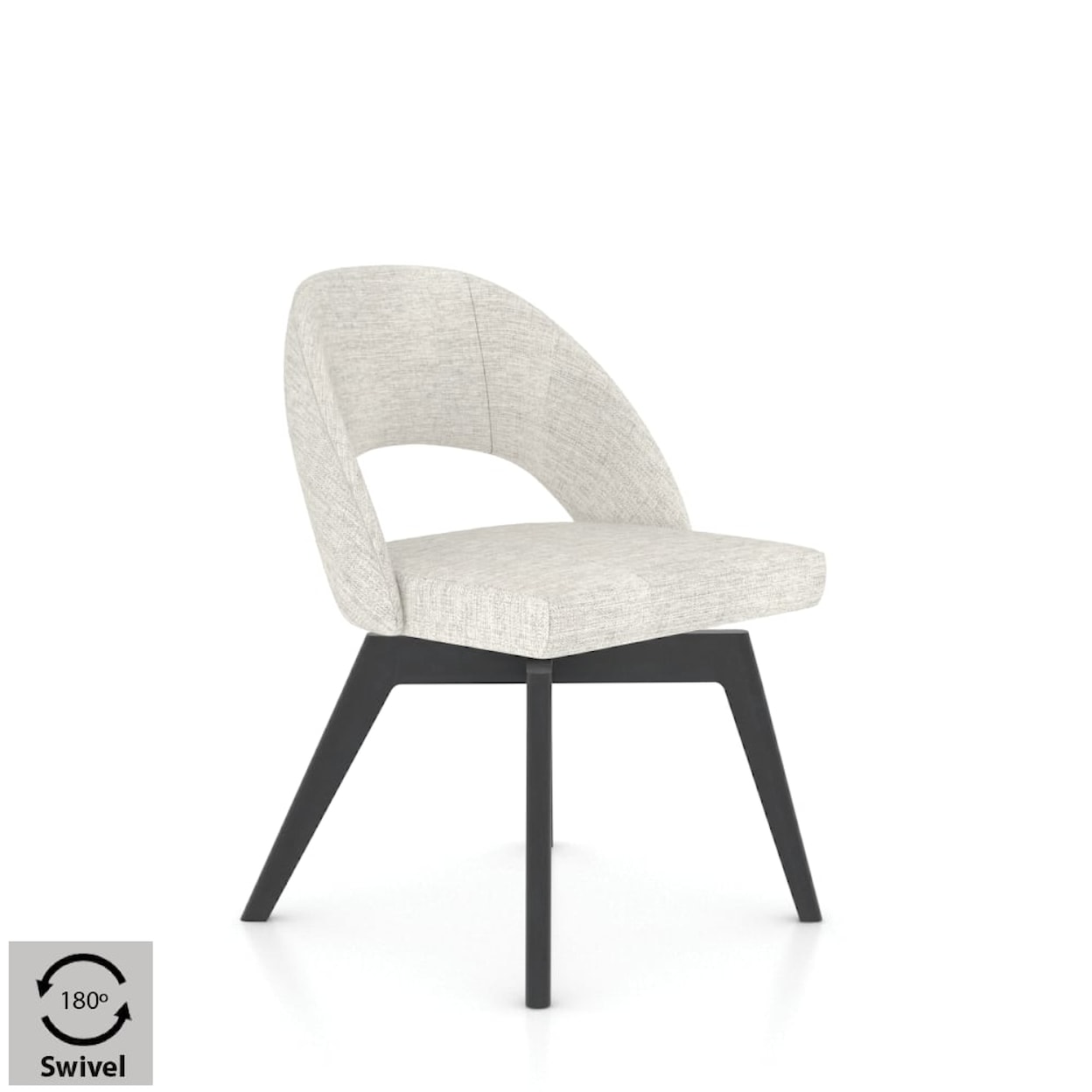 Canadel Downtown Upholstered Swivel Chair