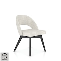 Contemporary Upholstered Swivel Chair