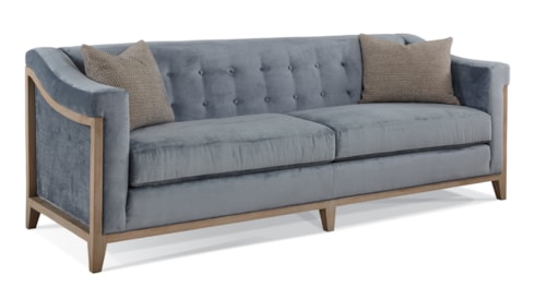 Transitional Sofa with Tufted Back