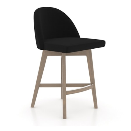 Upholstered Swivel Stool