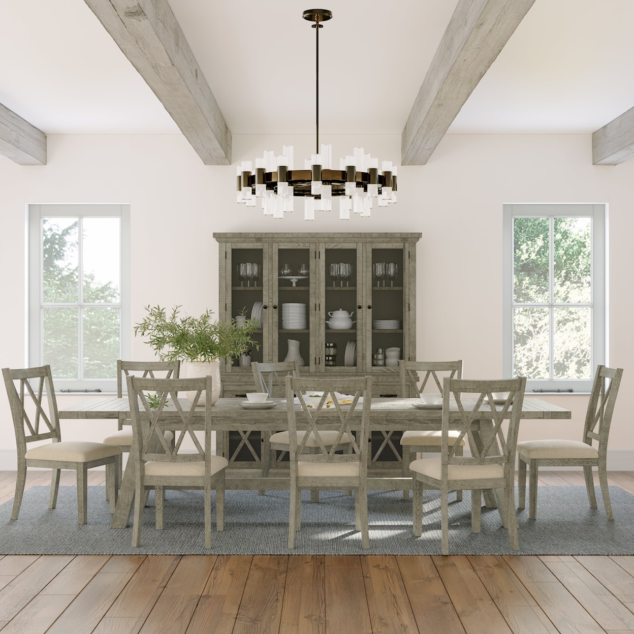 Jofran Telluride Table x 4 Chairs