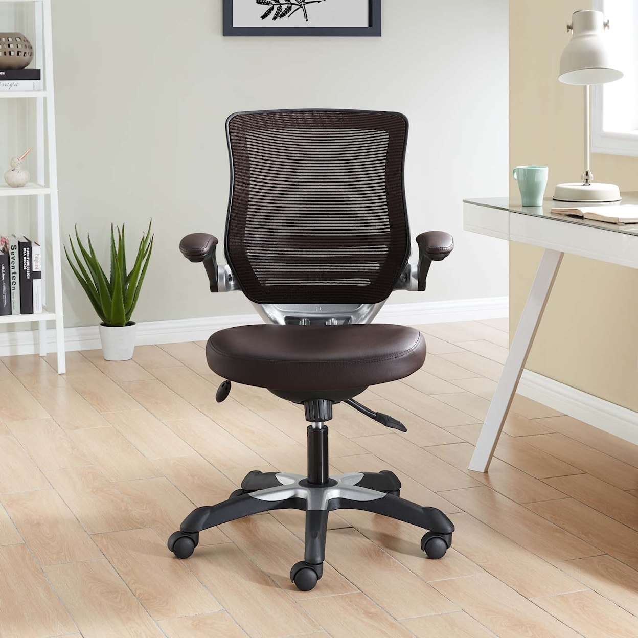 Modway Edge Vinyl Office Chair