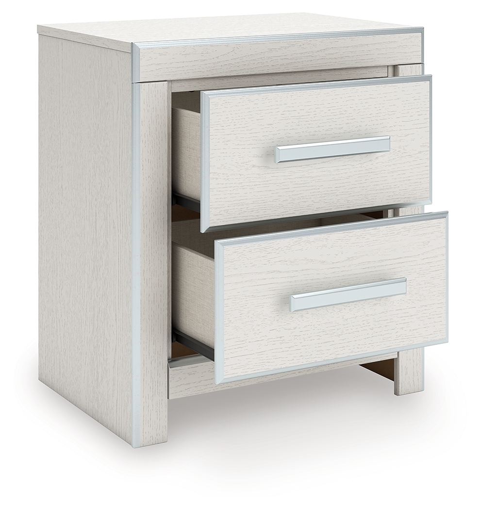 StyleLine Zuraleus 2-Drawer Nightstand