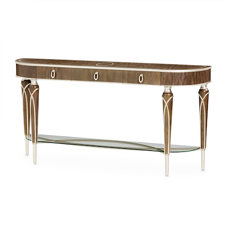 3-Drawer Console Table