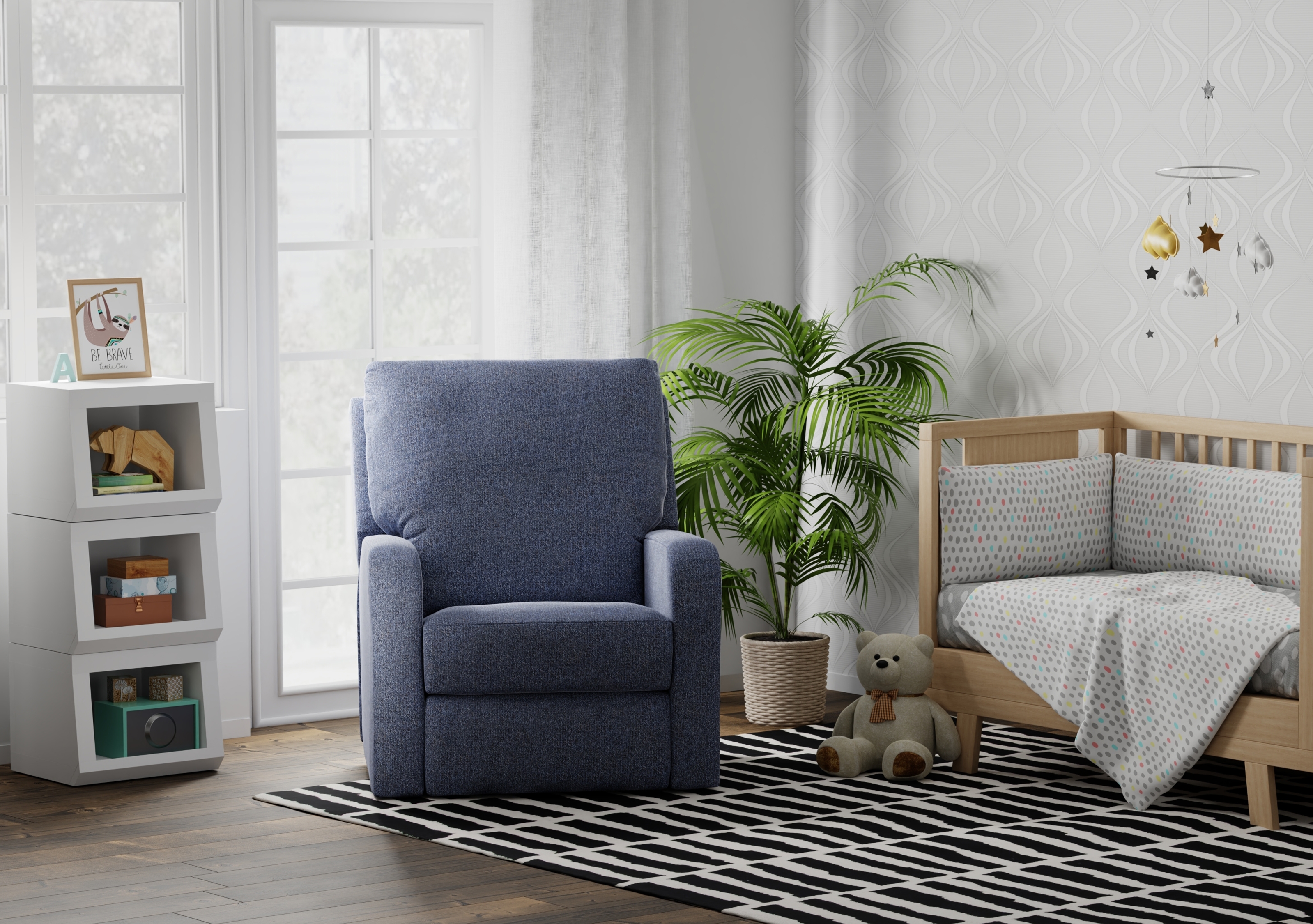 Catnapper Lullaby Power Headrest Power Auto-Glide Recliner