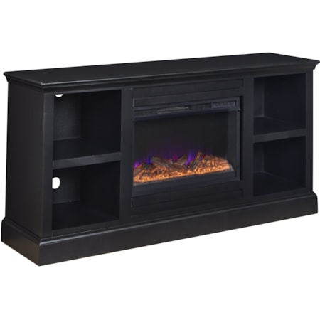 66" Fireplace Console