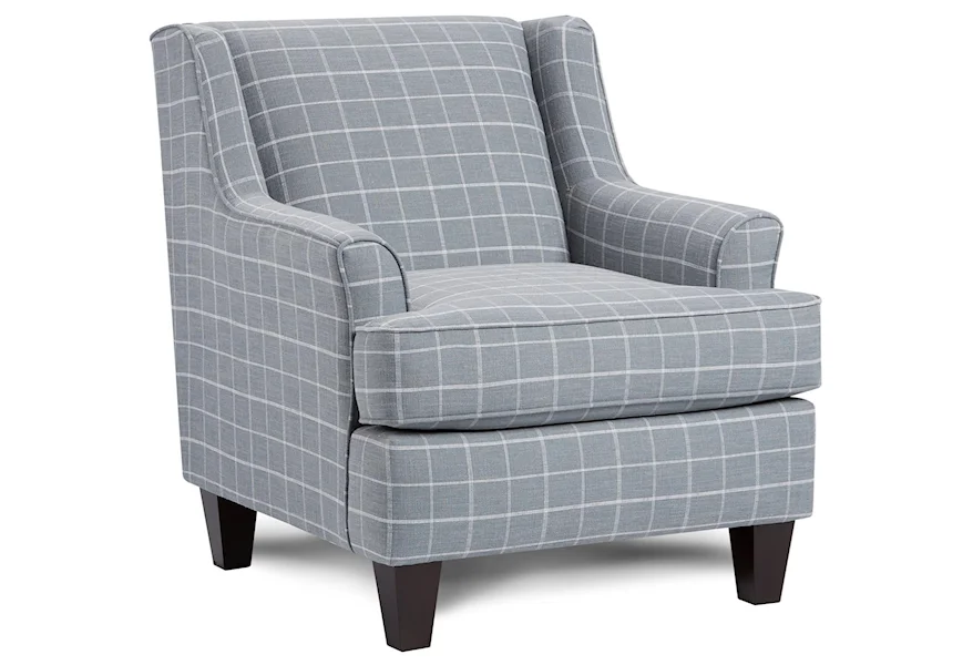 3100 BATES NICKLE Accent Chair by Fusion Furniture at Esprit Decor Home Furnishings