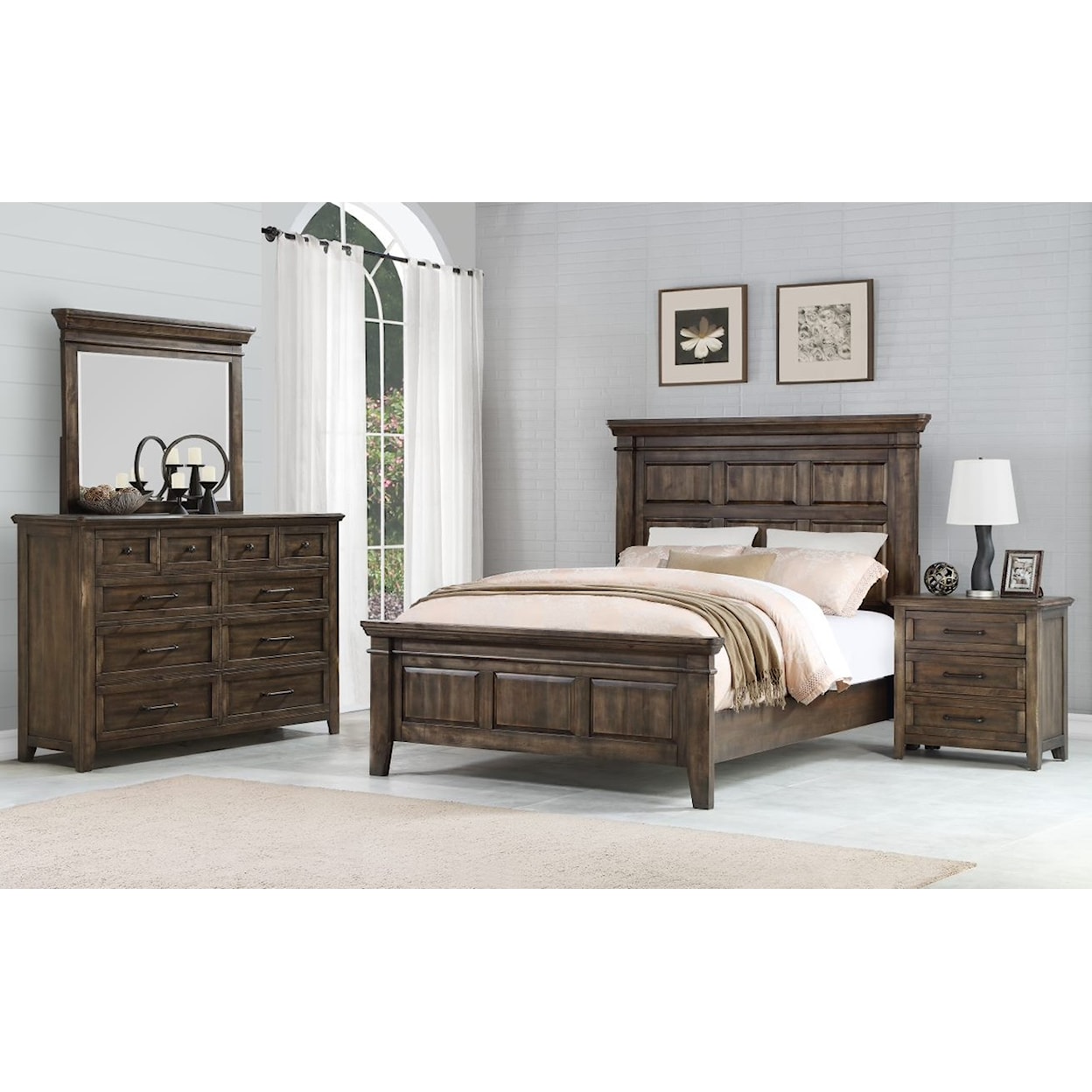 Winners Only Daphne 4-Piece California King Bedroom Set