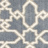 Kas Oasis 5'3" X 7'7" Slate Blue Manor Area Rug