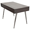 Diamond Sofa Furniture Petra 2-Drawer Writing Desk