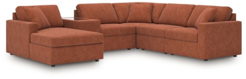 6-Piece Sectional With Chaise