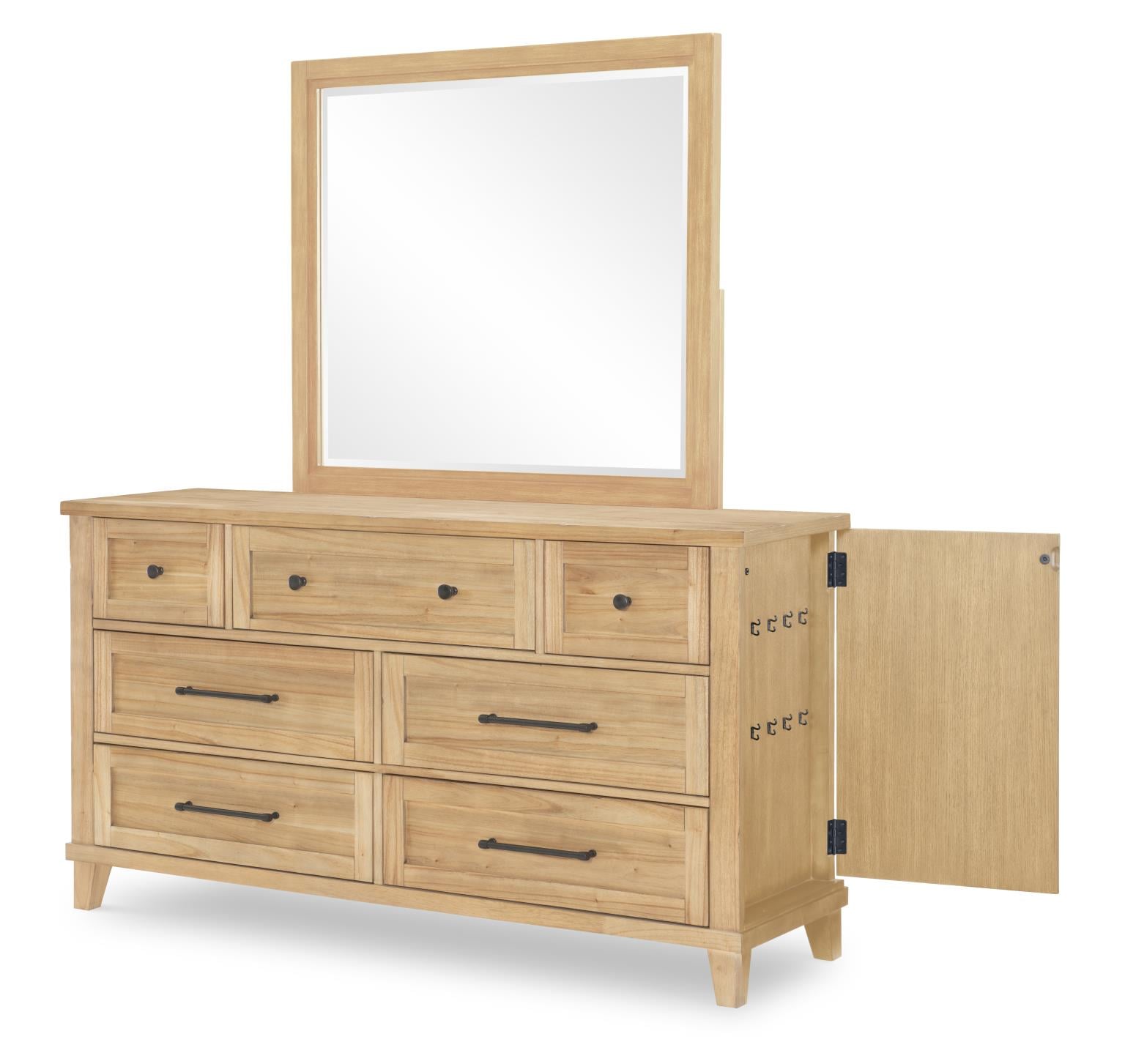 Dresser and Mirror
