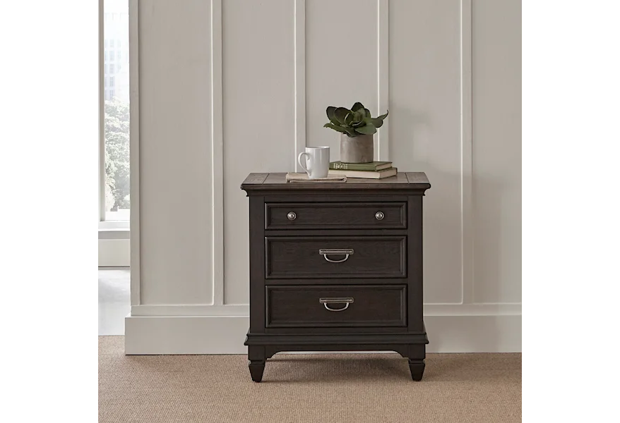 Allyson Park Nightstand by Liberty Furniture at Van Hill Furniture
