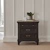 Liberty Furniture Allyson Park Cottage 3 Drawer Nightstand with Built In Charging Station