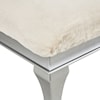 Michael Amini Hollywood Swank Upholstered Rectangular Bench