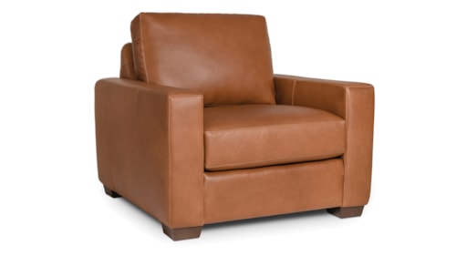 Track Arm Accent Chair