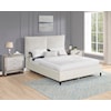 Crown Mark VIOLET Upholstered Bed - Queen