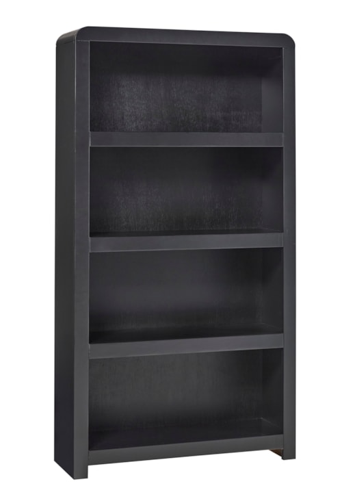 Contemporary 4-Shelf 60" Bookcase