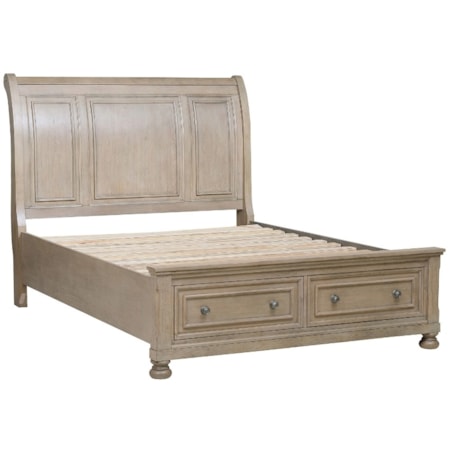 Queen Storage Bed