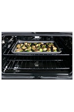 Café  Café™ 30" Slide-In Front Control Induction and Convection Double Oven Range Stainless Steel