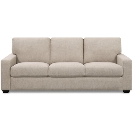 Westend Transitional Sofa with Track Arms