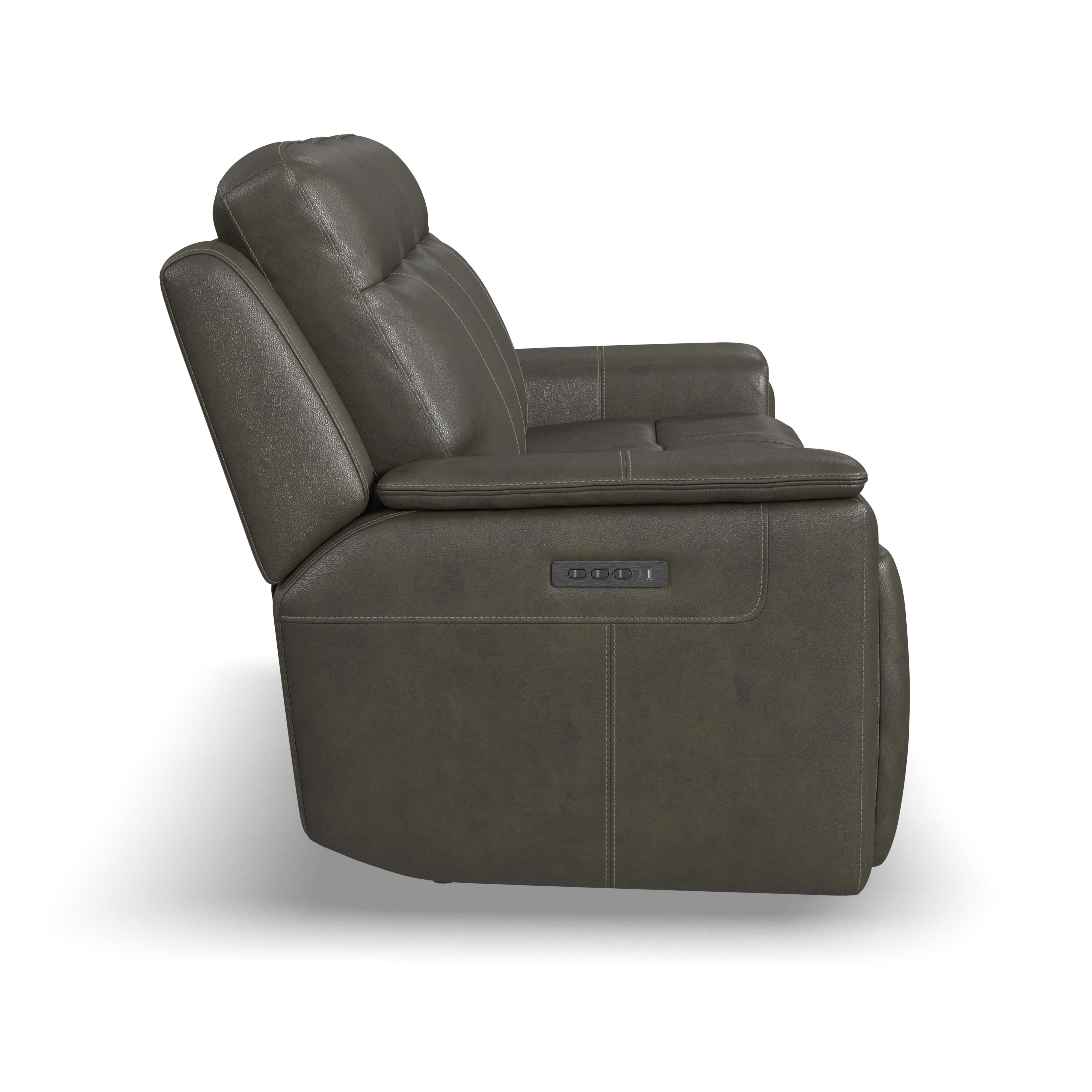 Flexsteel Odell 173962PH 20204 Casual Power Reclining Sofa with Power