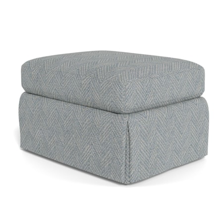 Skirted Accent Ottoman