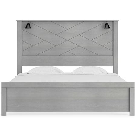 King Panel Bed