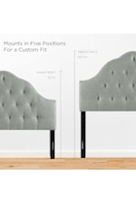 Modway Sovereign King Upholstered Vinyl Headboard