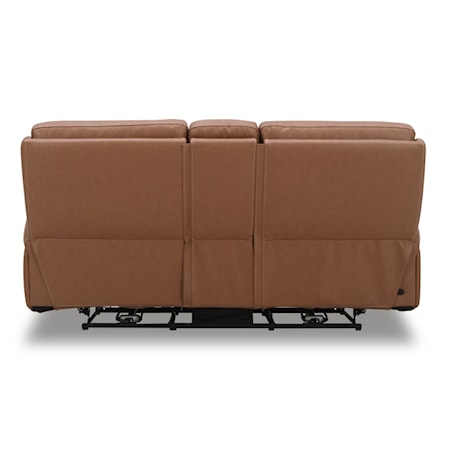 Power Reclining Console Loveseat