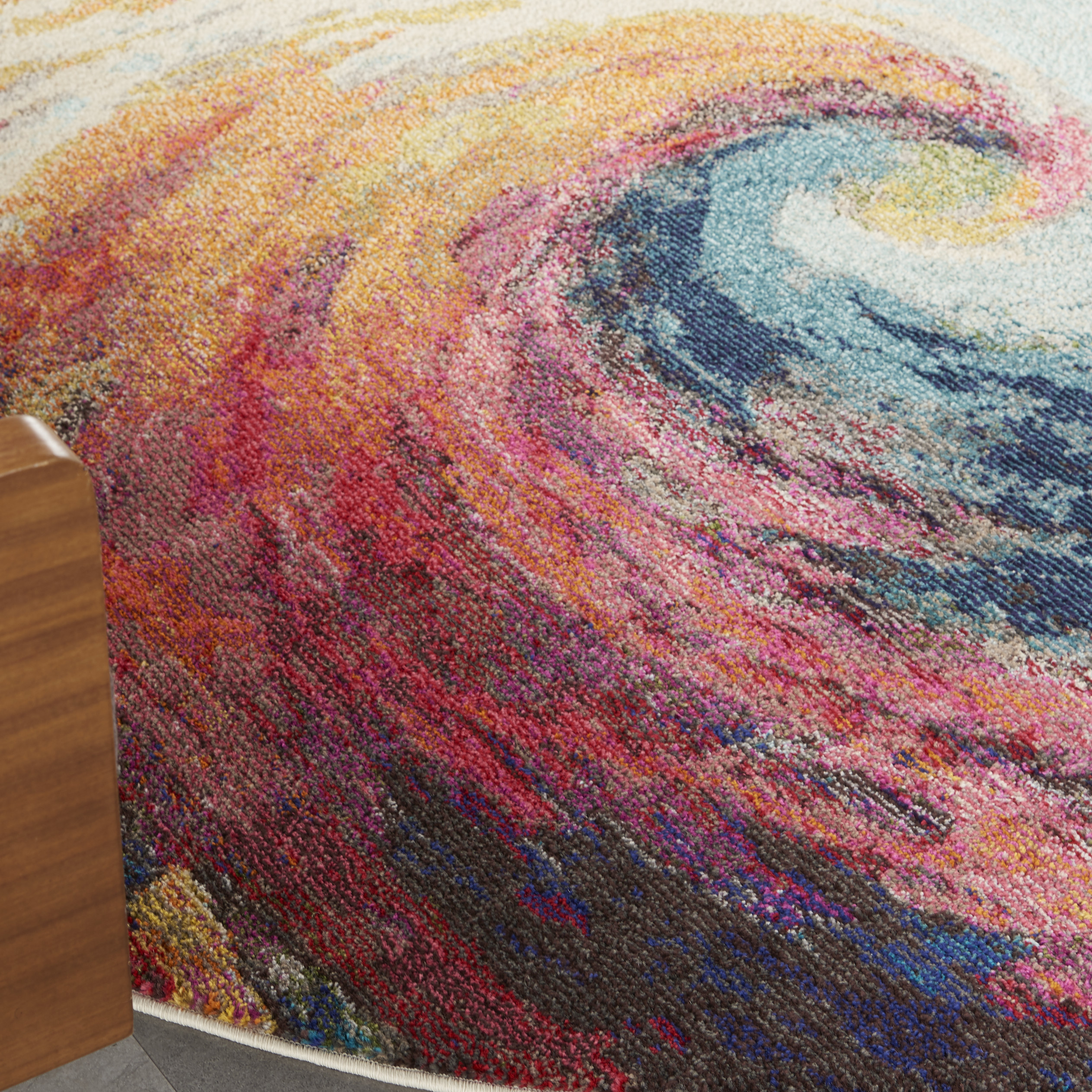 Nourison Celestial 7'10" Round  Rug