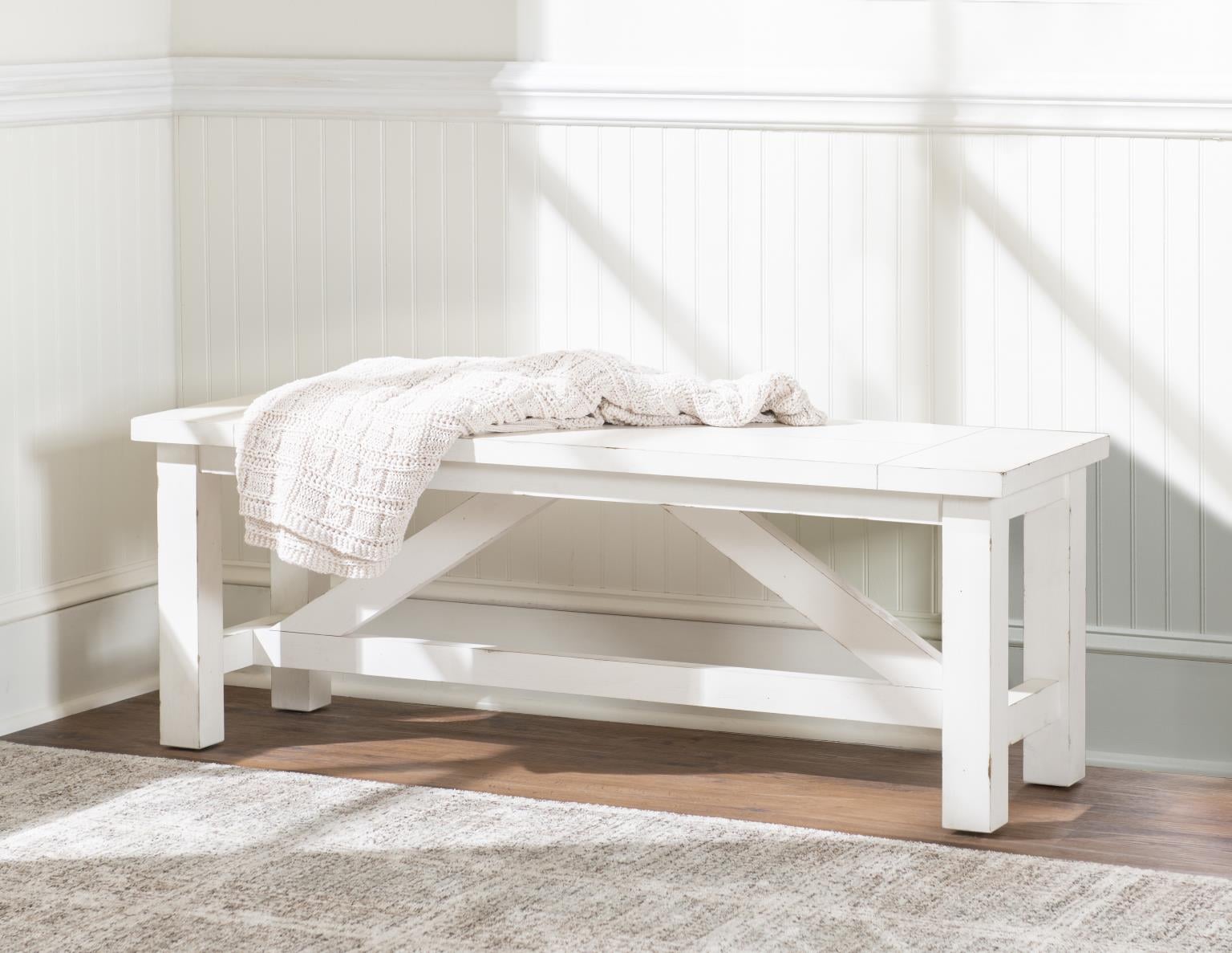 Wooden Bed Bench