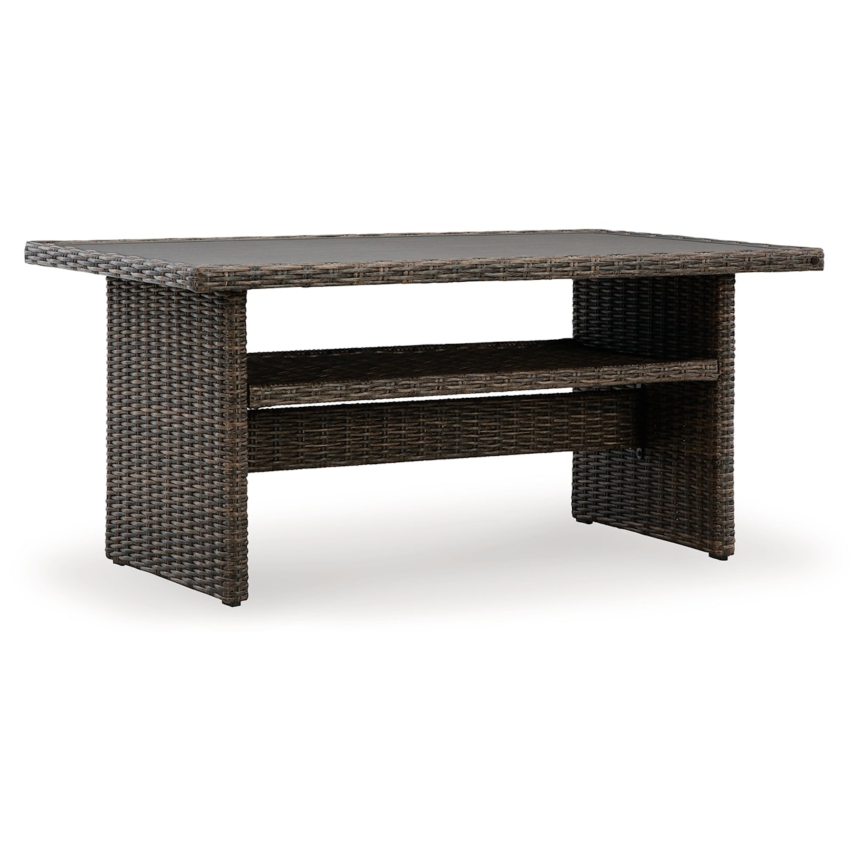 Ashley Furniture Signature Design Brook Ranch Outdoor Rectangular Multi-Use Table