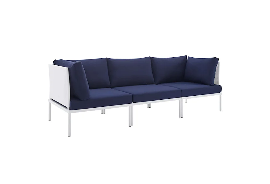 Harmony Outdoor Aluminum Sofa by Modway at Value City Furniture