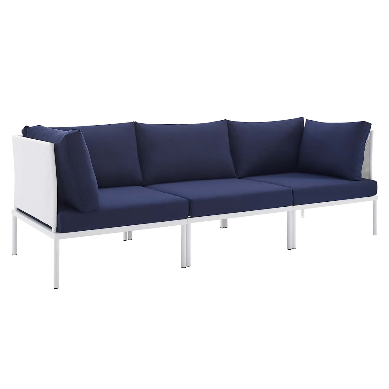 Modway Harmony Outdoor Aluminum Sofa