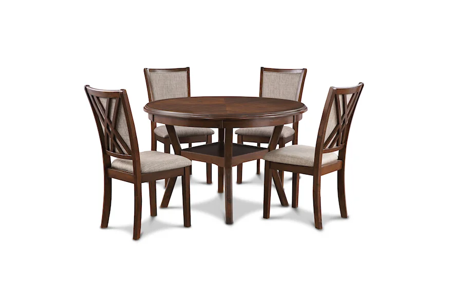 Amy Dining Set by New Classic at A1 Furniture & Mattress