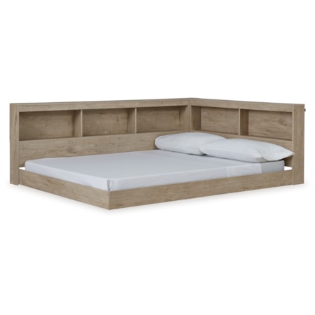 Full Bookcase Storage Bed