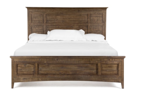 Traditional King Panel Bed