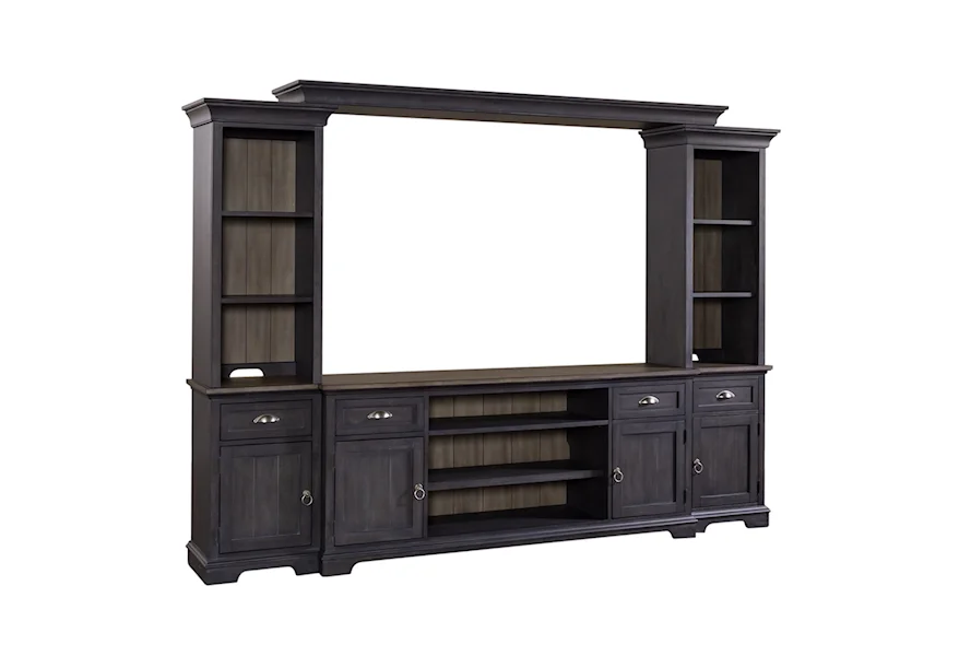 Ocean Isle Entertainment Center with Piers by Liberty Furniture at VanDrie Home Furnishings