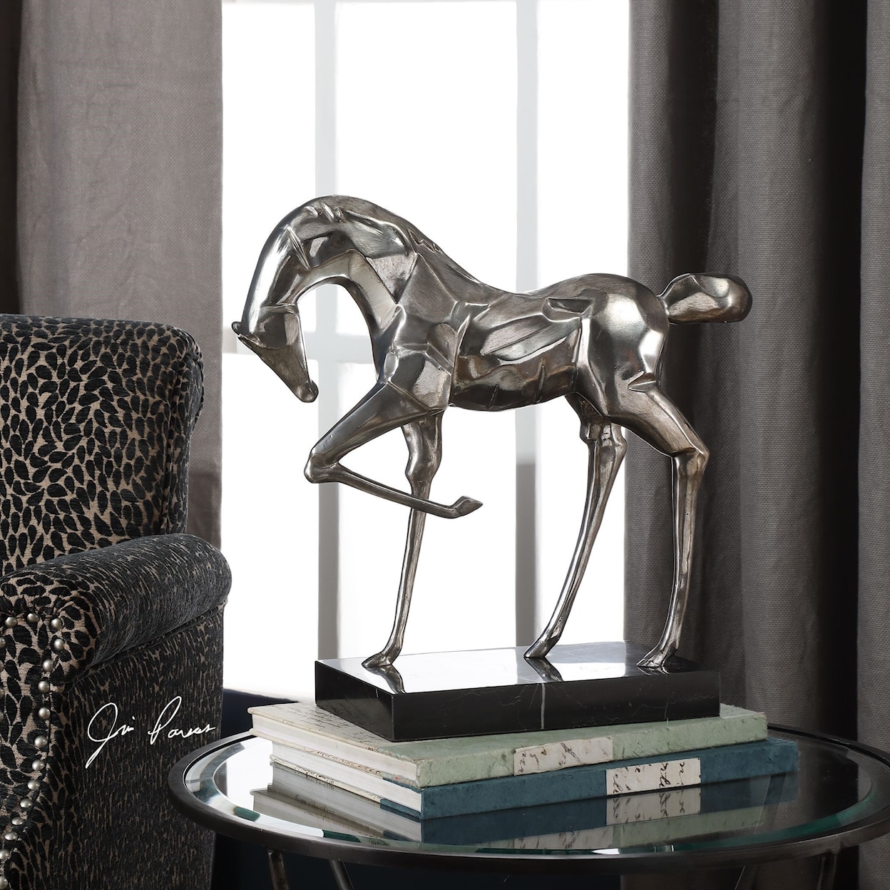 Uttermost Accessories - Statues and Figurines Phoenix Horse Sculpture