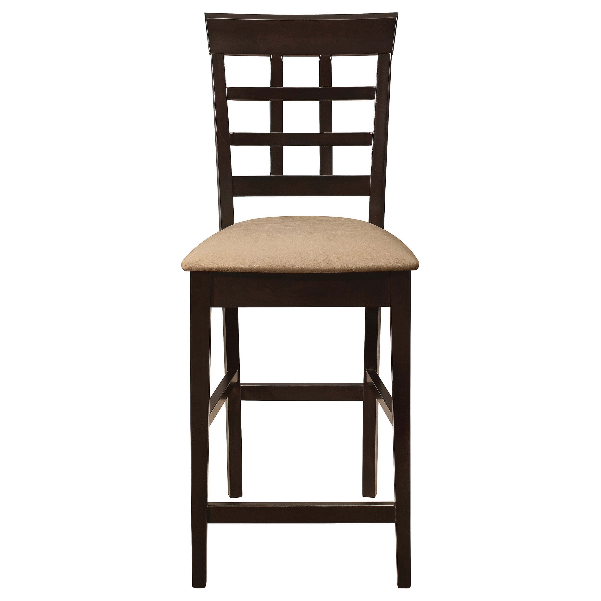 Lattice Back Counter Chair