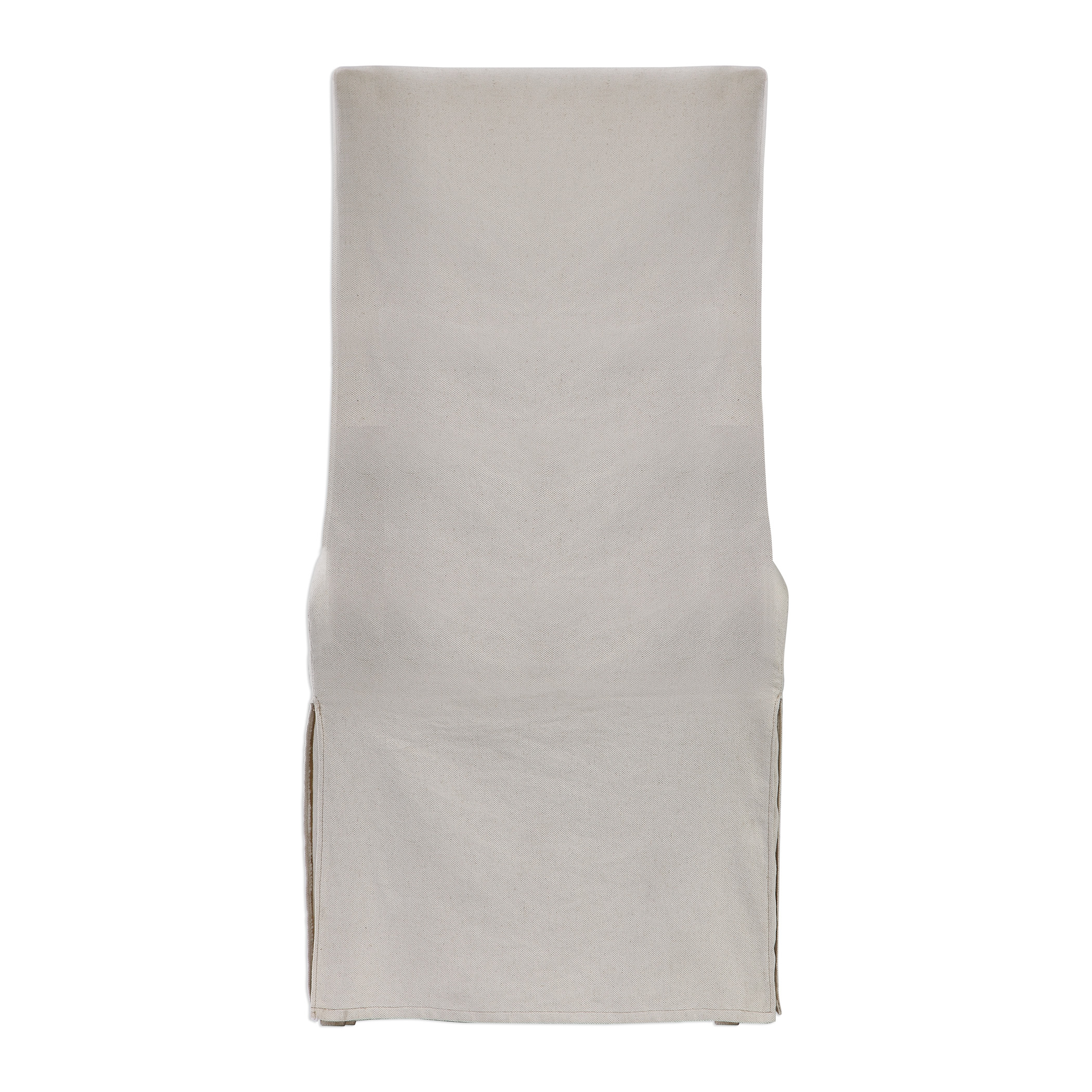 Uttermost Coley Coley White Linen Armless Chair