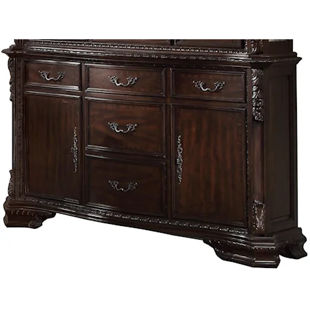 5-Drawer Bow Front Buffet