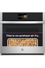GE Appliances Electric Ranges GE 27" Built-in Convection Single Wall oven Black